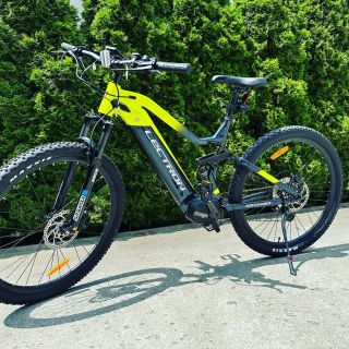Horský celoodpružený elektrobicykel 29″ so stredovým pohonom M500 a sadou Deore s 11 rýchlosťami.Dojazd až 170km.LCD...